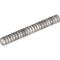 Hose, Ribbed 7mm D. 8L / 6.4cm (Metallic Silver)