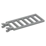 Bar 7 x 3 with Double Clips (Ladder) [Straight Clips] (Light Bluish Gray)