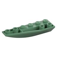 Brick Wedged, Curved Inverted 6 x 2 Left (Sand Green)