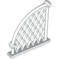 Sports Net 6 x 1 x 5 Lattice Curved (White)