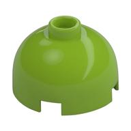 Brick Round 2 x 2 Dome Top, Hollow Stud (Lime)