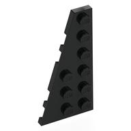 Wedge Plate 6 x 3 Left (Black)