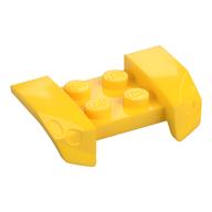 Mudguard 2 x 4 with Molded Headlights (Yellow)