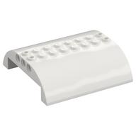 Brick Curved 8 x 8 x 2 Double (White)