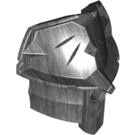 Large Figure Shoulder Cover, Armor, Spiky (Pearl Dark Gray)