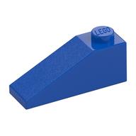 Brick Sloped 33° 3 x 1 (Blue)