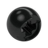 Technic Ball Joint with Through Axle Hole (Black)