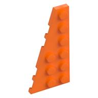 Wedge Plate 6 x 3 Left (Orange)