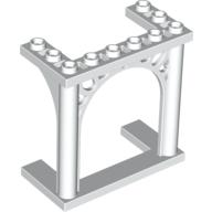 Brick Arch 3 x 6 x 5 Ornamented (White)