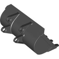 Technic Digger Bucket 8 x 10 (Black)