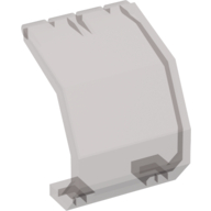 Windscreen 4 x 4 x 4 1/3 Helicopter (Trans-Brown)