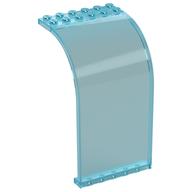 Panel 6 x 6 x 9 Curved Top (Trans-Light Blue)
