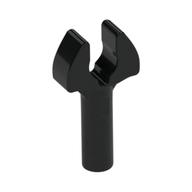 Bar 1L with Clip [Cut Edges and One Side Hole] [Gap in Clip] (Black)