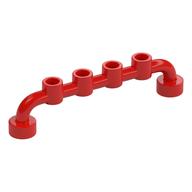Bar 1 x 6 [Closed Studs] (Red)