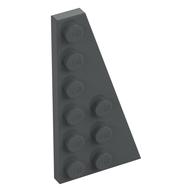 Wedge Plate 6 x 3 Right (Dark Bluish Gray)