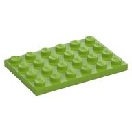 Plate 4 x 6 (Lime)