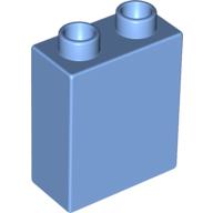 Duplo Brick 1 x 2 x 2 (Medium Blue)