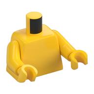 Torso, Yellow Arms and Hands [Plain] (Yellow)