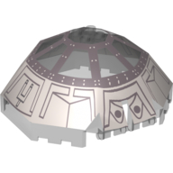 Windscreen 10 x 10 x 4 Canopy Octagonal with TIE Advanced Print (Trans-Clear)