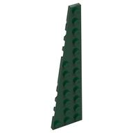 Wedge Plate 12 x 3 Left (Dark Green)