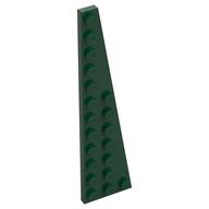 Wedge Plate 12 x 3 Right (Dark Green)