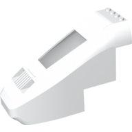 Train Front 6 x 14 x 7 2/3 (White)