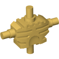 Torso Mechanical, Bionicle (Pearl Gold)