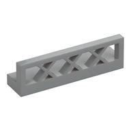 Fence Lattice 1 x 4 x 1 (Light Bluish Gray)
