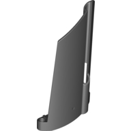 Technic Panel Fairing #21 Large Long, Small Hole, Side B (Black)