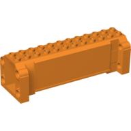 Crane Section 4 x 12 x 3 with 8 Pin Holes (Orange)