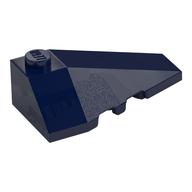 Brick Wedged, Sloped 4 x 2 Triple Right (Dark Blue)