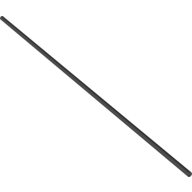 Hose Rigid 3mm D. 32L / 25.6cm (Black)