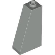 Brick Sloped 75° 2 x 1 x 3 with Open Stud (Light Gray)