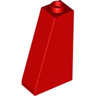 Brick Sloped 75° 2 x 1 x 3 with Open Stud (Red)