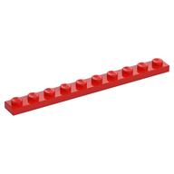 Plate 1 x 10 (Red)
