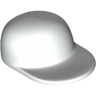 Hat / Cap Long Peak [Plain] (White)
