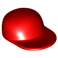 Hat / Cap Long Peak [Plain] (Red)