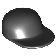 Hat / Cap Long Peak [Plain] (Black)