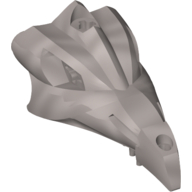 Creature Body Part, Dragon Head Upper Jaw Beaked (Pearl Light Gray)