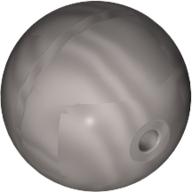 Projectile, Large Figure Weapon, Zamor Sphere / Ball (Pearl Light Gray)