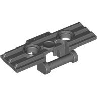 Technic Link Tread Wide with Two Pin Holes (Dark Bluish Gray)