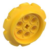 Technic Tread Sprocket Wheel Large 10 Tooth (Yellow)