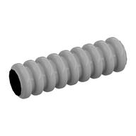 Hose, Ribbed 7mm D. 3L / 2.4cm (Pearl Light Gray)