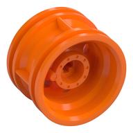 Wheel 30.4 x 20 without Pinholes, with Reinforced Rim (Orange)