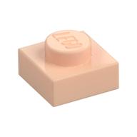 Plate 1 x 1 (Light Nougat)