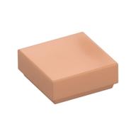 Tile 1 x 1 with Groove (Nougat)