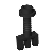 Hinge Bar with 3 Fingers and End Stud (Control Lever) (Black)