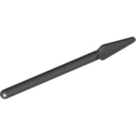 Weapon Pike / Spear Round End (Black)
