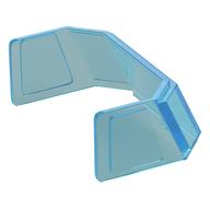 Glass for Windscreen 4 x 6 x 4 Cab with Hinge [Fits 45406] (Trans-Light Blue)