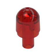 Light Cover 1 x 1 Round with Internal Bar / Bionicle Barraki Eye (Trans-Red)